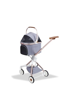 Eurodog - 530 - Katlanabilir Köpek Arabası Gri - Glblseme - 83x48,5x110 Cm Eurodog - 530 - Katlanabilir Köpek Arabası Gri - Glblseme - 83x48,5x110 Cm