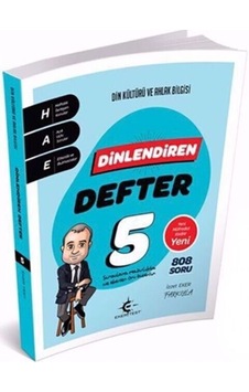 Eker Test 5.Sınıf Din Kültürü ve Ahlak Bilgisi Dinlendiren Defter Eker Test 5.Sınıf Din Kültürü ve Ahlak Bilgisi Dinlendiren Defter