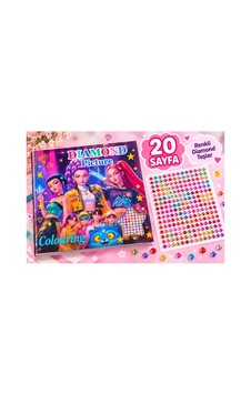 K-pop Elmas Yapıştırma Ve Boyama Kitabı Seti ,çocuk Etkinlik Ve Hobi Kitabı 20 Sayfa K-pop Elmas Yapıştırma Ve Boyama Kitabı Seti ,çocuk Etkinlik Ve Hobi Kitabı 20 Sayfa