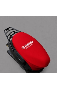 Yamaha Kırmızı Penye Motorsiklet Sele Kılıfı 1.kalite Likrali Penye Yıkanabilir