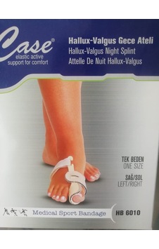 Case Hb-6010 Plastik Hallux Valgus Gece Ateli Sağ - Sol
