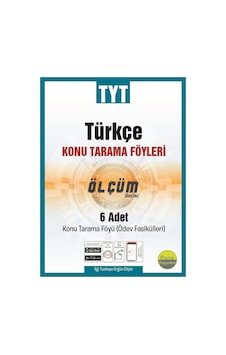 Pano Yayınları Tyt Türkçe Tarama Föyleri 6 Fasikül 5X24+1X32 Say Pano Yayınları Tyt Türkçe Tarama Föyleri 6 Fasikül 5X24+1X32 Say