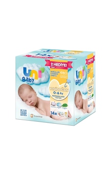 Uni Baby Yenidoğan Islak Pamuk Mendil Fırsat Paketi 14 X 40Lı Uni Baby Yenidoğan Islak Pamuk Mendil Fırsat Paketi 14 X 40Lı