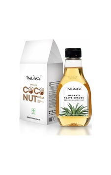 TheLifeCo Doğal Şeker Alternatifleri Paketi (Hindistan Cevizi Şekeri - Agave Şurubu 330 G) TheLifeCo Doğal Şeker Alternatifleri Paketi (Hindistan Cevizi Şekeri - Agave Şurubu 330 G)
