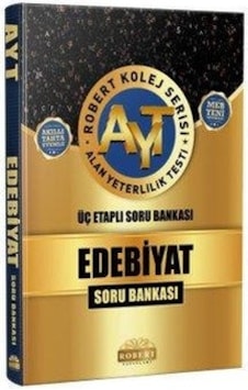 Ayt Edebiyat Soru Bankası Üç Etaplı - Robert Yayınları Ayt Edebiyat Soru Bankası Üç Etaplı - Robert Yayınları