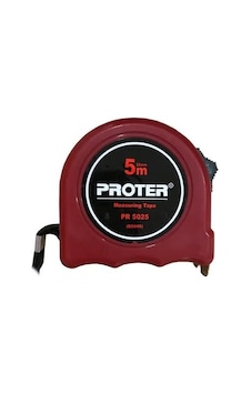 Şerit Metre 5x25 Mm Proter 2 Stoplu Şerit Metre 5x25 Mm Proter 2 Stoplu
