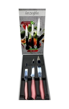 3'li Premium Şef Set Bıçağı Diğer 3'li Premium Şef Set Bıçağı Diğer