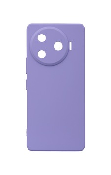 Zore Tecno Camon 30 Pro 5g Kılıf Omsy Biye Silikon - Lila Zore Tecno Camon 30 Pro 5g Kılıf Omsy Biye Silikon - Lila