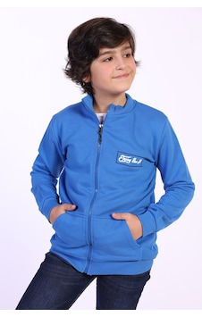 Toontoy Kids Toontoy Erkek Çocuk 2'li Takım Baskılı Dik Yaka Fermuarlı Hırka & Beli Paçası Lastikli Cepli Jogger Eşofman Altı Saks Toontoy Kids Toontoy Erkek Çocuk 2'li Takım Baskılı Dik Yaka Fermuarlı Hırka & Beli Paçası Lastikli Cepli Jogger Eşofman Altı Saks