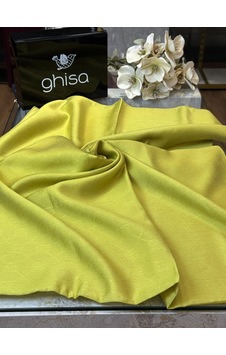 Ghisa Gh-3610s1065-y.y. Yağ Yeşili Renk Şal Çok Renkli