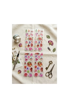60 Adet Kabartmalı Çiçek Desenli Sticker 4 Sayfa Diğer 60 Adet Kabartmalı Çiçek Desenli Sticker 4 Sayfa Diğer