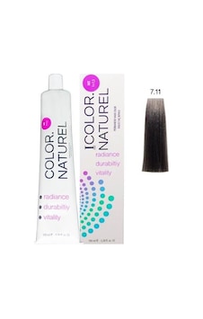 Color Naturel Kalıcı Saç Boyası 100 Ml 7.11 Yoğun Küllü Kumral Color Naturel Kalıcı Saç Boyası 100 Ml 7.11 Yoğun Küllü Kumral
