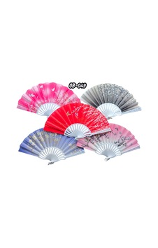 Plastik Kumaş Yelpaze 12'li Karışık Ob-049 Standart Plastik Kumaş Yelpaze 12'li Karışık Ob-049 Standart
