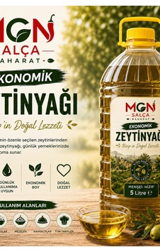 Ekonomik Seri Nizip Zeytinyağı 5 Litre Ekonomik Seri Nizip Zeytinyağı 5 Litre