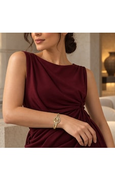 Dora S Shine Aurelia Paslanmaz Çelik Xp Özel Seri Altın Renk Taşlı Halka Ve Zincir Detaylı Kadın Kelepçe Bileklik - 60 Numara 17,5 - 19 Cm Renkli Dora S Shine Aurelia Paslanmaz Çelik Xp Özel Seri Altın Renk Taşlı Halka Ve Zincir Detaylı Kadın Kelepçe Bileklik - 60 Numara 17,5 - 19 Cm Renkli