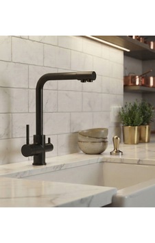 L Model Arıtmalı Eviye Bataryası Siyah L Model Arıtmalı Eviye Bataryası Siyah