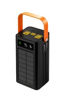 Astraltech Güneş Enerjili Taşınabilir Powerbank Yüksek Kapasiteli Hızlı Şarj Özellikli Çok Renkli Astraltech Güneş Enerjili Taşınabilir Powerbank Yüksek Kapasiteli Hızlı Şarj Özellikli Çok Renkli
