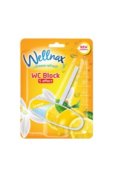 Wellnax Wc Blok Desenli Limon 50gr Blk-915 9152 Wellnax Wc Blok Desenli Limon 50gr Blk-915 9152