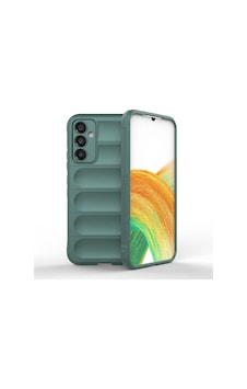 Samsung Galaxy Uyumlu A34 Kılıf Esnek Tpu Oyuklu Arka Yüzey Tasarımlı Zore Etnik Silikon Kapak Koyu Yeşil Samsung Galaxy Uyumlu A34 Kılıf Esnek Tpu Oyuklu Arka Yüzey Tasarımlı Zore Etnik Silikon Kapak Koyu Yeşil