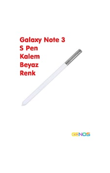 Samsung Galaxy Uyumlu Note 3 Dokunmatik Kalem S Pen Stylus Beyaz