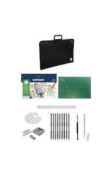 35x50 Proje Çantası Canson 35x50 cm Defter A3 Kesim Altlığı Conte