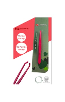 Solingen C9 Cımbız Pembe,düz Ağız,büyük Boy Solingen C9 Cımbız Pembe,düz Ağız,büyük Boy