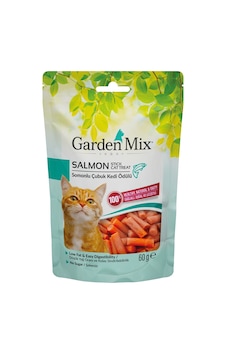 Garden - 811 - Mıx Somonlu Stıck Kedı Ödülü - Csmo-tex - 60 Gr Garden - 811 - Mıx Somonlu Stıck Kedı Ödülü - Csmo-tex - 60 Gr