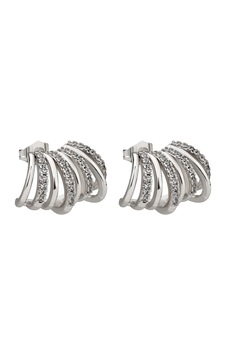 Taşlı Silver Küpe Gümüş Taşlı Silver Küpe Gümüş