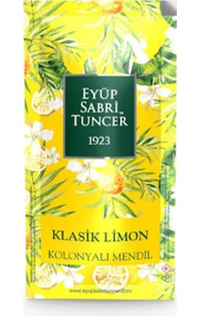 Eyüp Sabri Tuncer Klasik Limon Kolonyalı Mendil 150'li Eyüp Sabri Tuncer Klasik Limon Kolonyalı Mendil 150'li