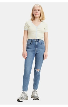Levi's Kadın Yüksek Bel Mile High Skinny Jeans Kot Pantolon - 22791-0230 Mavi