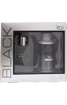 Rebul Black Erkek Parfüm EDT 90 ML + Deodorant Spray 150 ML Rebul Black Erkek Parfüm EDT 90 ML + Deodorant Spray 150 ML