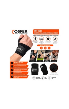 Özel Seri Bileklik Kullanım Cosfer Csf9856 Neopren Ayarlanabilir Parmaklı El Bilekliği Çok Renkli Özel Seri Bileklik Kullanım Cosfer Csf9856 Neopren Ayarlanabilir Parmaklı El Bilekliği Çok Renkli
