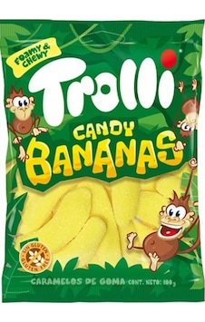 Trolli Candy Bananas Şekerleme 100 G Trolli Candy Bananas Şekerleme 100 G