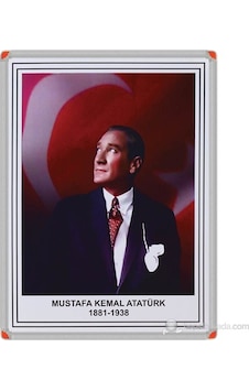 35X50 Cm Alüminyum Çerçeve Atatürk Portresi - Çerçevesi 35X50 Cm Alüminyum Çerçeve Atatürk Portresi - Çerçevesi
