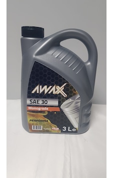 Awax Sae 30 Motor Yağı 3 L Awax Sae 30 Motor Yağı 3 L
