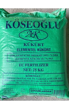 Köseoğlu Ak Kükürt 25 KG Köseoğlu Ak Kükürt 25 KG