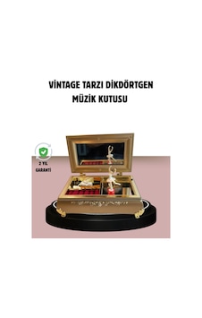 Balerinli - 470 - Müzikli Takı Kutusu Piyano Tasarım Kız - Csmo-tex - Çocuk Hediyelik Düzenli