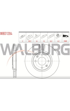 Walburg Wbd1204 Ön Fren Aynası Corsa F-crosland X-mokka E-partner-berlıngo-307-207-208-2008-1007-308-c3-c3 Aırcross- - C4-c5-xsara-ds3 283x26x4dlxhavalı 4249.84-4249.18 Walburg Wbd1204 Ön Fren Aynası Corsa F-crosland X-mokka E-partner-berlıngo-307-207-208-2008-1007-308-c3-c3 Aırcross- - C4-c5-xsara-ds3 283x26x4dlxhavalı 4249.84-4249.18