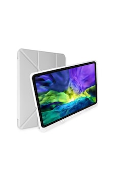 İpad 9.7 2018 Uyumlu Kılıf Kalem Bölmeli Uyku Modlu Smart Case - Gri Kapaklı Kılıf İpad 9.7 2018 Uyumlu Kılıf Kalem Bölmeli Uyku Modlu Smart Case - Gri Kapaklı Kılıf