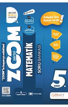 Günay 5.Sınıf Yeni Zoom Matematik Soru Bankası Günay 5.Sınıf Yeni Zoom Matematik Soru Bankası