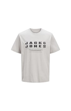 Jack & Jones Erkek Logo Baskili Tisört - Charge - 12274716 Lilac Marble Jack & Jones Erkek Logo Baskili Tisört - Charge - 12274716 Lilac Marble