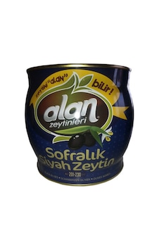 Alan Zeytinleri Özel Special 201-230 KB XL Siyah Zeytin Teneke 2 KG Alan Zeytinleri Özel Special 201-230 KB XL Siyah Zeytin Teneke 2 KG
