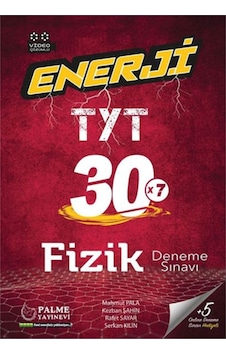 Tyt Fizik Enerji 30 Deneme Sınavı Palme Yayınları (533818430) Tyt Fizik Enerji 30 Deneme Sınavı Palme Yayınları (533818430)