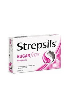 Strepsils Şekersiz Elderberry 24 Pastil Strepsils Şekersiz Elderberry 24 Pastil