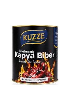 Kuzze Közlenmiş Kapya Biber Teneke 2900 G