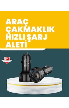 55w Hızlı Şarj Araç Çakmaklık Adaptörü Qc 3.0 Pd 55w Hızlı Şarj Araç Çakmaklık Adaptörü Qc 3.0 Pd