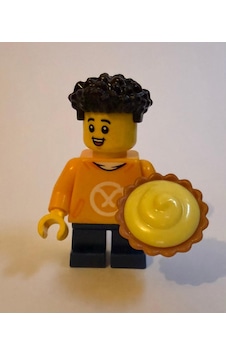 Orjinal Lego Minifigür Young Arin With A Pie Orjinal Lego Minifigür Young Arin With A Pie
