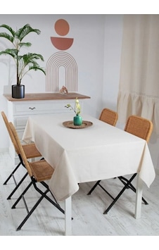 Organik Ham Keten Masa Örtüsü 160x220 Cm