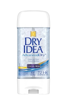 Dry Idea Powder Fresh Clear Gel Antiperspirant Deodorant 85gr Dry Idea Powder Fresh Clear Gel Antiperspirant Deodorant 85gr