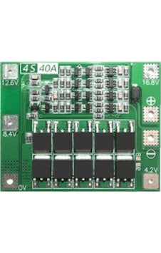 14.8 V 16.8v 18650 Lityum Pil Şarj Koruma Devresi 4S BMS 40A